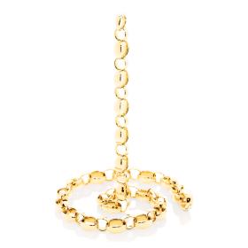 Gelbgold, Halsschmuck, Tamara Comolli SIGNATURE Halskette  N-s-55-yg