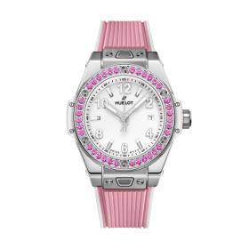 Damenuhr, Hublot Big Bang One Click Joyful Steel Pink  485.SP.2210.RX.1233