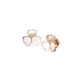 Roségold, Ohrringe, Chopard Happy Hearts Wings Ohrstecker 83A083-5301