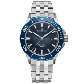 Damen- und Herrenuhr, Maurice Lacroix Pontos S Solar, Ref: PT1008-SSL42-430-1