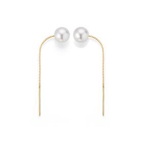 Gelbgold, Ohrringe, Yana Nesper New Basics Ohrhänger NB10
