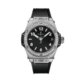 Unisex, Hublot Big Bang One Click Steel Diamonds 39mm 465.SX.1170.RX.1204