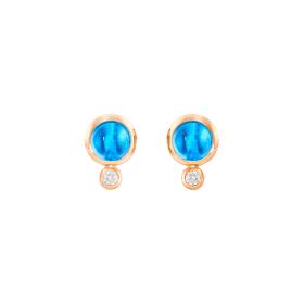 Roségold, Ohrringe, Tamara Comolli BOUTON Ohrstecker E-BOU-ToSw-Cl-rg