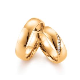 Ringe, August Gerstner Trauringe 28488/6-4/28488/6