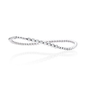 Weißgold, Armschmuck, Capolavoro Armband Flessibile AB8B00148.INNEN.17