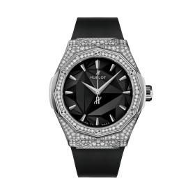 Unisex, Hublot Classic Fusion Orlinski Titanium Pavé  550.NS.1800.RX.1604.ORL19