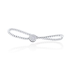 Weißgold, Armschmuck, Capolavoro Armband Dolcini AB8B00222.INNEN.17