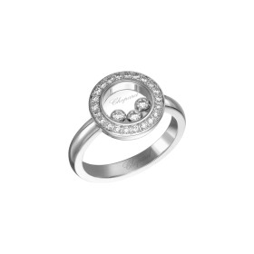 Weißgold, Ringe, Chopard Happy Diamonds Icons Ring, Ref: 82A018-1212