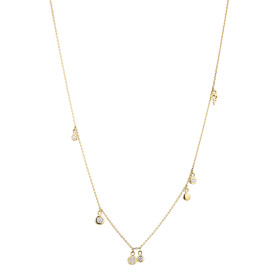 Gelbgold, Halsschmuck, Capolavoro Collier Prosecco CO7BRW00672