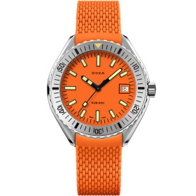 Damen- und Herrenuhr, Doxa SUB 200 PROFESSIONAL 796.15.351.21