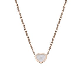 Roségold, Halsschmuck, Chopard My Happy Hearts Halskette 81A086-5301