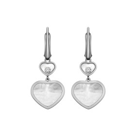         Weißgold, Ohrringe, Chopard Happy Hearts Ohrhänger 837482-1310