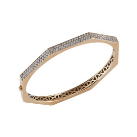 Roségold, Armschmuck, Crivelli Armreif Brave 000-5231NS-RSG