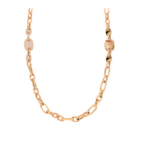 Roségold, Halsschmuck, Crivelli Halskette Join 000-5523NS