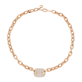 Roségold, Halsschmuck, Crivelli Halskette Join 000-5424NS