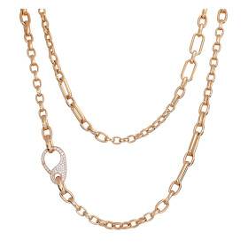 Roségold, Halsschmuck, Crivelli Halskette Sailor 000-6021NS