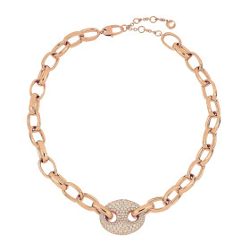 Roségold, Halsschmuck, Crivelli Halskette Sailor 000-5556NS