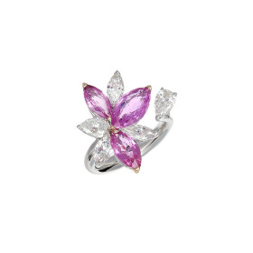         Weißgold, Ringe, Crivelli Farbsteinring Outstanding 159-C832