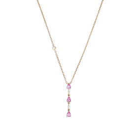         Roségold, Halsschmuck, Crivelli Saphirhalskette Anytime 216-CR1164