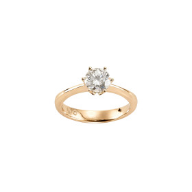         Rotgold, Ringe, Atelier Mühlbacher ONE Solitärring 6er-Krappe in Rotgold solitaire-ring-6erkrappe-rg