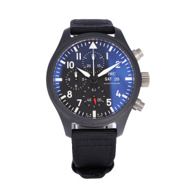         IWC Schaffhausen Pilot's Watch Chronograph Top Gun Pre-Owned IW389101