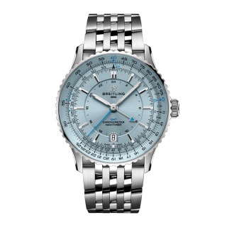 Herrenuhr, Breitling Navitimer Automatic GMT 41, Ref: A32310171C1A1