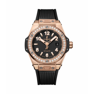 Damenuhr, Hublot Big Bang One Click King Gold Diamonds , Ref: 485.OX.1180.RX.1204