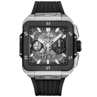 Damen- und Herrenuhr, Hublot Big Bang Unico Titanium Ceramic , Ref: 821.NM.0170.RX