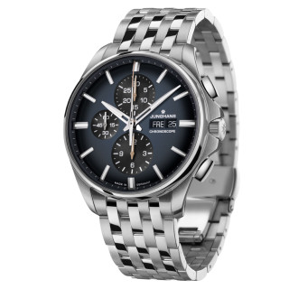 Herrenuhr, Junghans Meister S Chronoscope, Ref: 27/4228.44