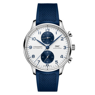 Damen- und Herrenuhr, IWC Schaffhausen Portugieser Chronograph, Ref: IW371620