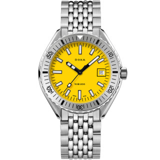 Damen- und Herrenuhr, Doxa SUB 200 DIVINGSTAR, Ref: 796.10.361.10