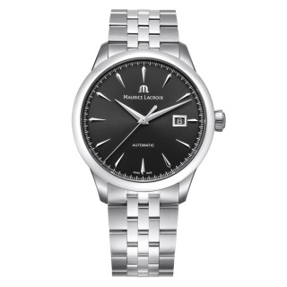 Damen- und Herrenuhr, Maurice Lacroix 1975 Automatic 40mm, Ref: 756008-SS002-330-1
