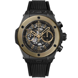 Herrenuhr, Hublot Big Bang Unico Ceramic Magic Gold , Ref: 421.CM.1130.RX