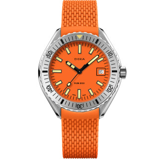 Damen- und Herrenuhr, Doxa SUB 200 PROFESSIONAL, Ref: 796.10.351.21