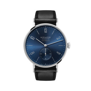 Damen- und Herrenuhr, NOMOS Glashütte Tangente neomatik 39 blaugold, Ref: 146