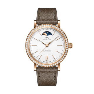 Damen- und Herrenuhr, IWC Schaffhausen Portofino Automatic Moon Phase 37, Ref: IW659602