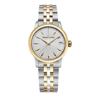 Damenuhr, Maurice Lacroix 1975 Quartz 33mm, Ref: 751006-PVY12-131-1