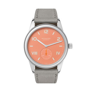 Damen- und Herrenuhr, NOMOS Glashütte Club Campus 38 cream coral, Ref: 725.GB
