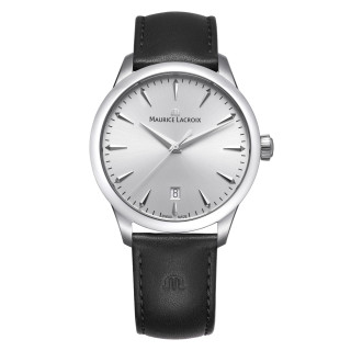 Damen- und Herrenuhr, Maurice Lacroix 1975 Quartz 39mm, Ref: 751007-SS001-130-2