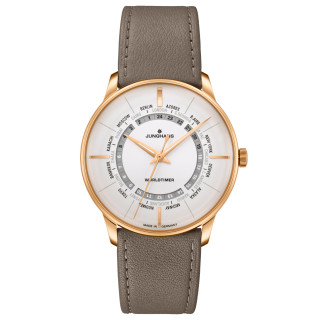 Damen- und Herrenuhr, Junghans Meister Worldtimer, Ref: 27/5012.01