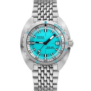 Herrenuhr, Doxa SUB 300 AQUAMARINE, Ref: 821.10.241.10