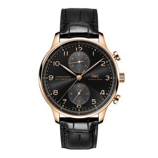 Damen- und Herrenuhr, IWC Schaffhausen Portugieser Chronograph, Ref: IW371625