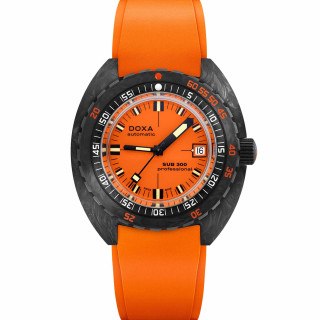 Herrenuhr, Doxa SUB 300 Carbon PROFESSIONAL, Ref: 822.70.351.21