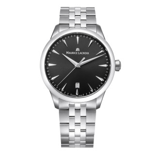 Damen- und Herrenuhr, Maurice Lacroix 1975 Quartz 39mm, Ref: 751007-SS002-330-1