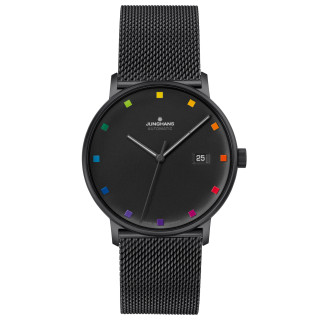 Damen- und Herrenuhr, Junghans FORM A Bauhaus Edition, Ref: 27/4533.44