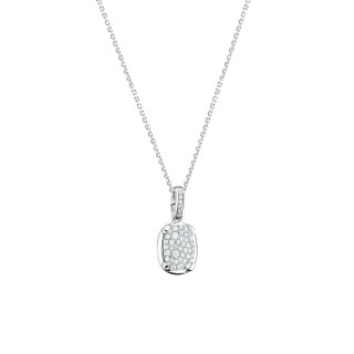 Weißgold, Halsschmuck, Capolavoro Collier Capriccio, Ref: CO8BRW02340.CLIP