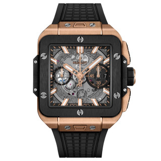 Damen- und Herrenuhr, Hublot Big Bang Unico King Gold Ceramic , Ref: 821.OM.0180.RX