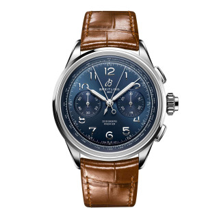 Herrenuhr, Breitling Premier B15 Duograph 42, Ref: AB1510171C1P1
