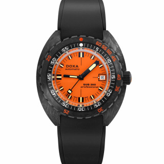 Herrenuhr, Doxa SUB 300 Carbon PROFESSIONAL, Ref: 822.70.351.20