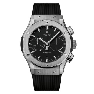 Herrenuhr, Hublot Classic Fusion Chronograph Titanium , Ref: 521.NX.1171.RX